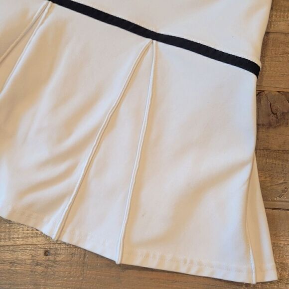 Nike White Ruffle Pleated Flounce Tennis Shirt Skort M - Picture 13 of 14